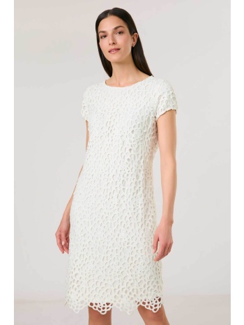 gerry weber γυναικείο mini φόρεμα με διάτρητο layer 