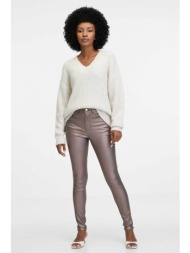 orsay γυναικείο τζιν παντελόνι slim fit - 1001008-x16-1318 μπεζ