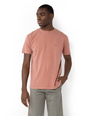 the bostonians ανδρικό t-shirt μονόχρωμο με κεντημένο