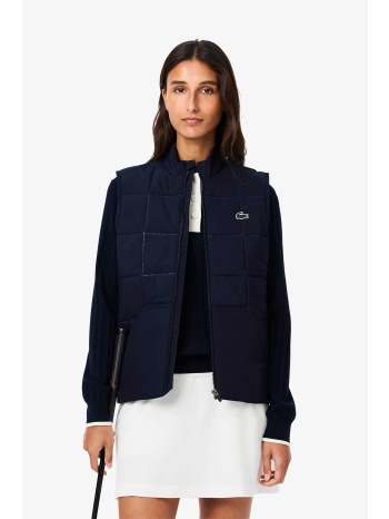 lacoste γυναικείο αμάνικο μπουφάν αδιάβροχο με λογότυπο `uv σε προσφορά