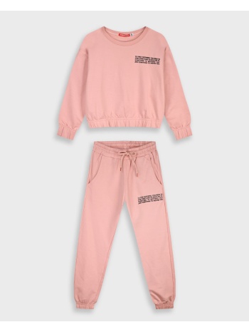 φούτερ φόρμα με τύπωμα - κουφετι 16-125276-0