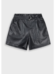 δερματίνη σορτς - μαυρο ...