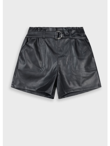 δερματίνη σορτς - μαυρο 16-125216-2