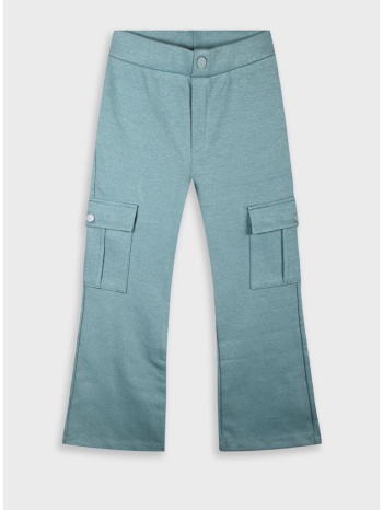 παντελόνι cargo flared - φυστικι 15-125340-2