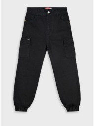 τζην παντελόνι cargo - μαυρο τζην 15-125301-2