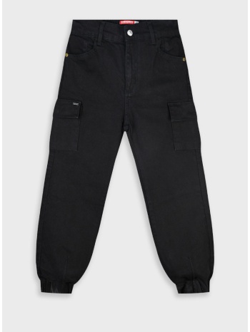 τζην παντελόνι cargo - μαυρο τζην 15-125301-2
