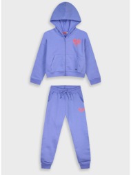 φούτερ φόρμα με τύπωμα - λεβαντα 16-125231-0