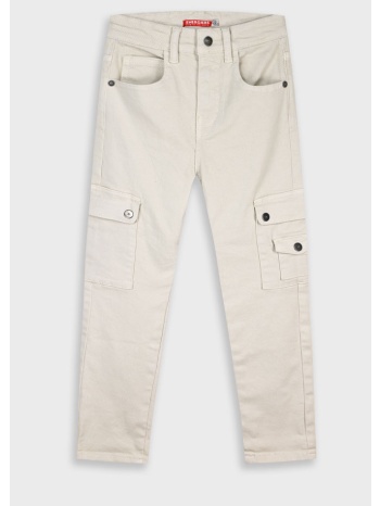 παντελόνι cargo - βανιλια 16-125209-2
