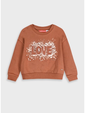 μπλούζα φούτερ - κεραμιδι 15-125310-5