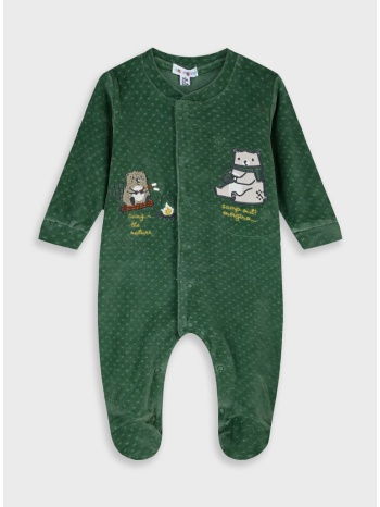 βρεφικό βελουτέ φορμάκι - πρασινο της ερημου 11-125455-9