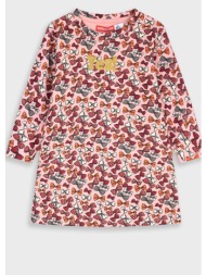 εμπριμέ φούτερ φόρεμα 15-125345-7