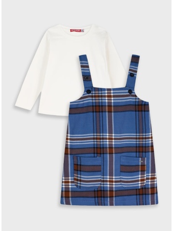 σετ μπλούζα με σαραφάν - καρρω 15-125301-7