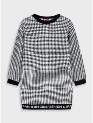 πλεκτό φόρεμα - μαυρο 16-125205-7