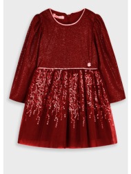 boutique φόρεμα - μπορντω 45-125371-7