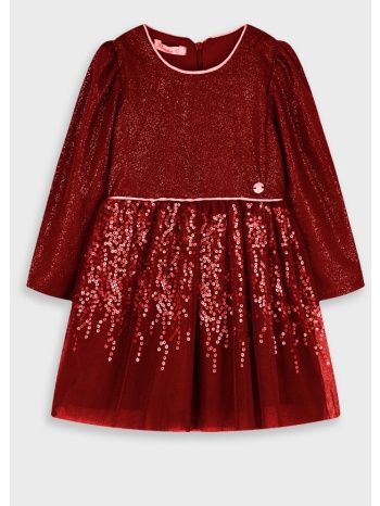 boutique φόρεμα - μπορντω 45-125371-7