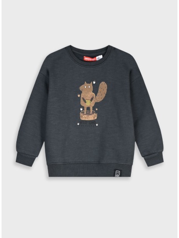 μπλούζα φούτερ - ανθρακι 12-125106-5