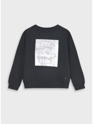 μπλούζα φούτερ - μαυρο 16-125209-5