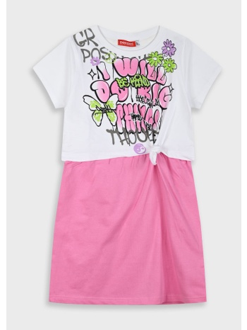 φόρεμα με τύπωμα για κορίτσι - τριανταφυλλι 16-225243-7 σε προσφορά