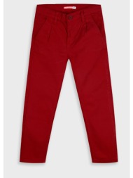 slim fit chinos - μπορντω 13-125006-2