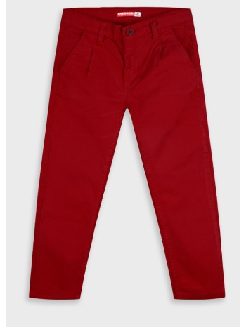 slim fit chinos - μπορντω 12-125106-2