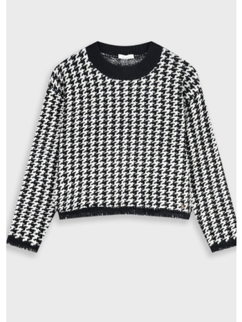 πουλόβερ - pied de poule 16-125202-6