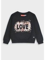 μπλούζα φούτερ - μαυρο 15-125310-5