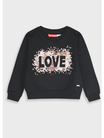 μπλούζα φούτερ - μαυρο 15-125310-5