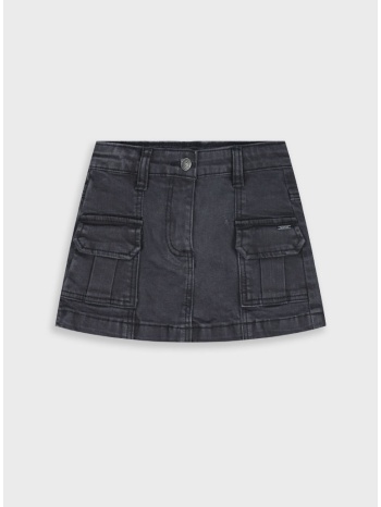 τζην φούστα - μαυρο τζην 15-125303-3