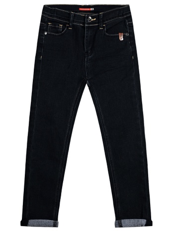 energiers basic line unisex 5τσεπο ελαστικό τζην - μαυρο