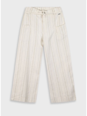 ριγέ παντελόνα για κορίτσι - κρεμ 16-225226-2 σε προσφορά