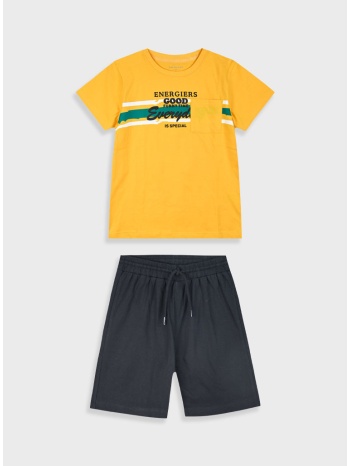 σετ με τύπωμα για αγόρι - μαυρο 13-225080-0 σε προσφορά