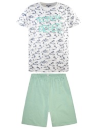 πυζάμα tropical breeze - σμαραγδι 33-223003-9