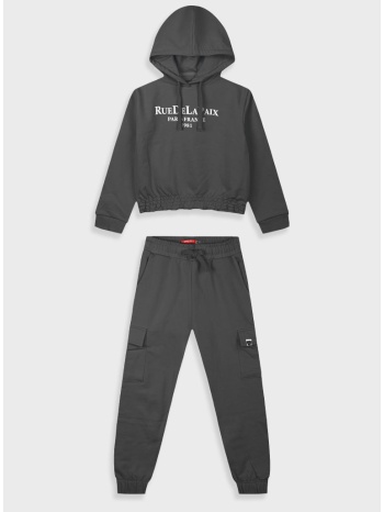 φόρμα με τύπωμα για κορίτσι - μαυρο 16-225263-0 σε προσφορά