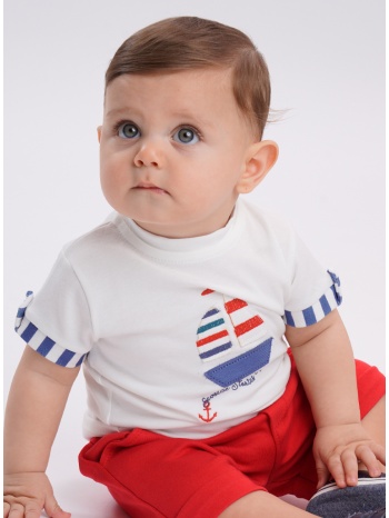 σετ μπλούζα με σορτς - κοκκινο 11-226451-0