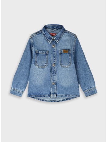 πουκάμισο/ζακέτα - μπλε τζην 13-226011-1