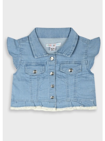 τζην τζάκετ - ανοιχτο μπλε τζην 14-226402-1