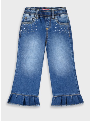 τζην wide leg - μπλε τζην 15-226301-2