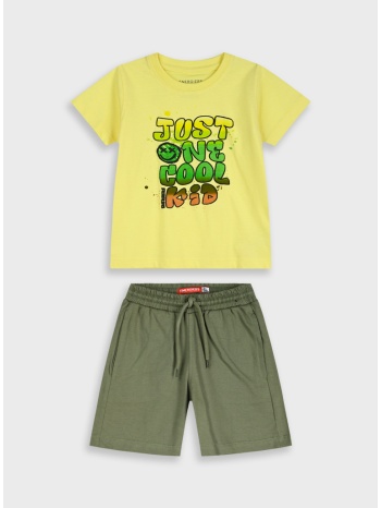 σετ με τύπωμα - χακι 12-226111-0