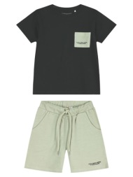 σετ με τύπωμα - μπεζ ...