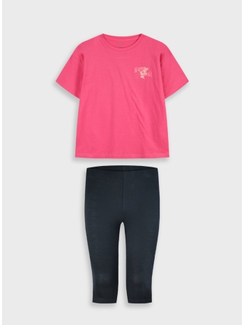 σετ μπλούζα με κολάν - μαυρο 16-226276-0