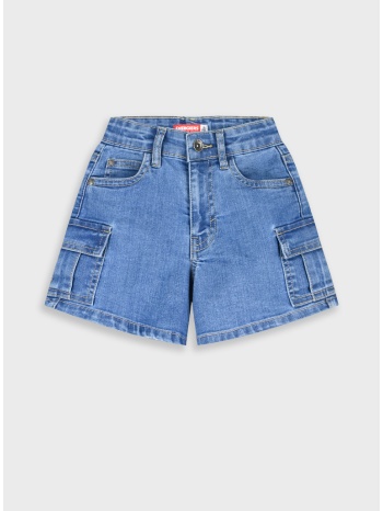 τζην σορτς - μπλε τζην 16-226255-2