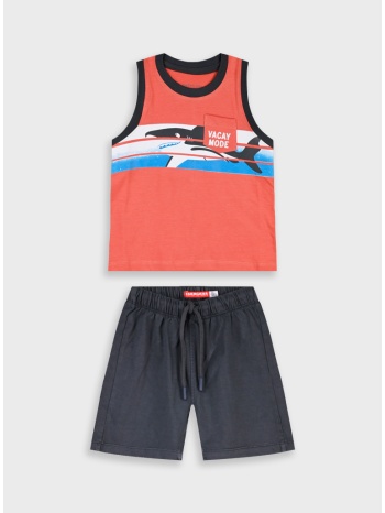 σετ με τύπωμα - ανθρακι 12-226191-0