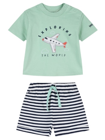 σετ μπλούζα με σορτς - ριγέ 11-226461-0