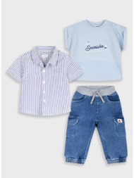 σετ 3 τεμαχίων - μπλε τζην 11-226489-0