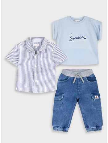 σετ 3 τεμαχίων - μπλε τζην 11-226489-0