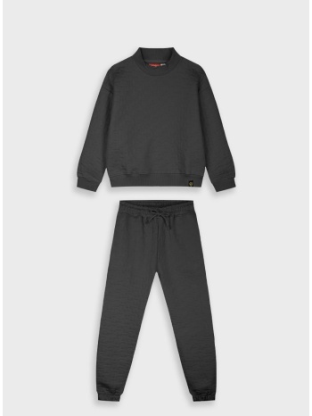 φούτερ φόρμα - μαυρο 16-125243-0 - 16-125243-0-16-etwn-mayro