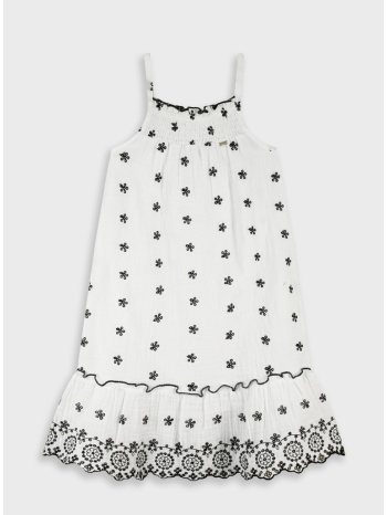 φόρεμα - εκρού 16-226207-7