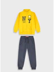 φούτερ φόρμα με τύπωμα - ανθρακι 12-125180-0-9 - 12-125180-0-9-3-etwn-anthraki