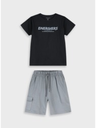 σετ με τύπωμα - σκουρο γκρι 13-226050-0