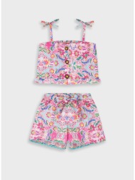 σετ τοπ με σορτς - εμπριμε 15-226309-0